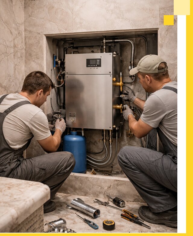 Продажа и установка парогенераторов для хамама в Химках