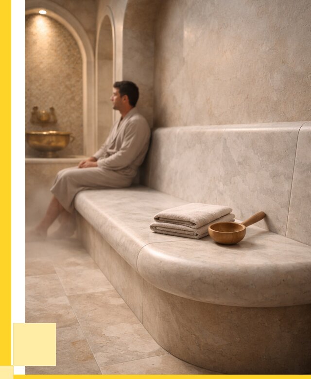 Сиденья для хамама в Химках под ключ от 12440 р. | ЭриданХмк