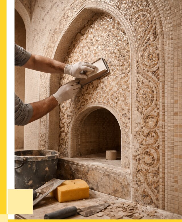 Мозаика для хамама в Химках под ключ от 5184 р. | ЭриданХмк