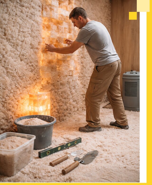 Проектирование и монтаж соляных комнат в Химках под ключ